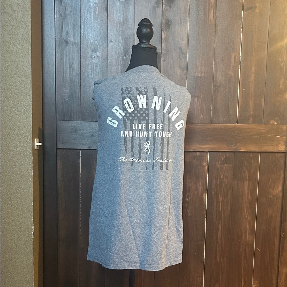 Browning Gray T-shirt